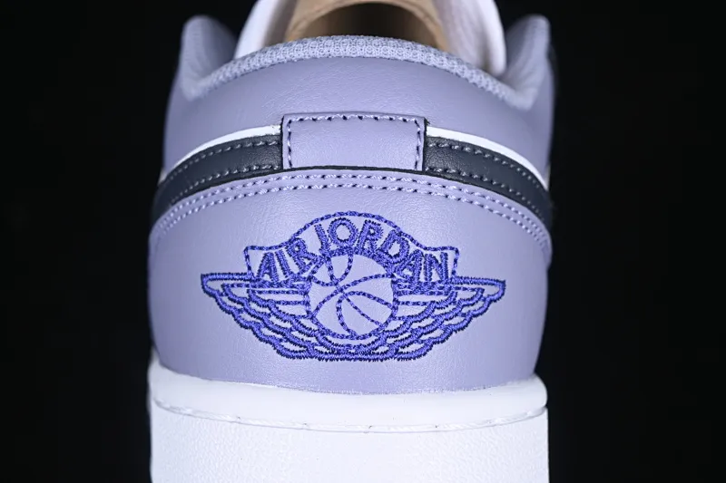 All categories Air Jordan Jordan series basketball shoes Air Jordan 1 Low Air Jordan 1 Low AJ1 Joe 1 haze purple low-top cultural casual sneakers 553558-145